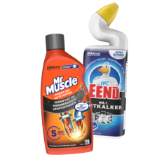 Mr. Muscle of WC Eend toiletreiniger